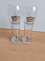 2 Weihenstephan glazen 0,5l, Verzamelen, Ophalen of Verzenden, Zo goed als nieuw, Glas of Glazen, Overige merken
