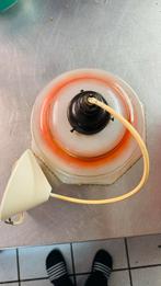 Vintage Plafondlamp, Verzenden, Gebruikt, Glas, Minder dan 50 cm