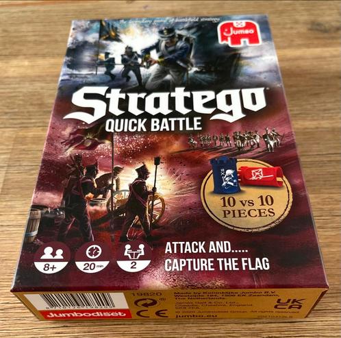 STRATEGO QUICK BATTLE, Hobby en Vrije tijd, Gezelschapsspellen | Overige, Nieuw, Ophalen of Verzenden