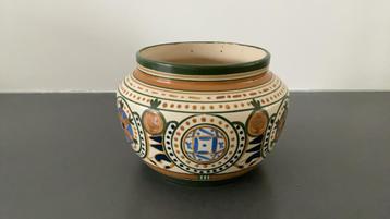 Plateelbakkerij Arnhem pot vaas Dutch design vintage retro beschikbaar voor biedingen