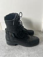 Poelman leren laarsjes maat 41 zwart, Ophalen, Gedragen, Zwart