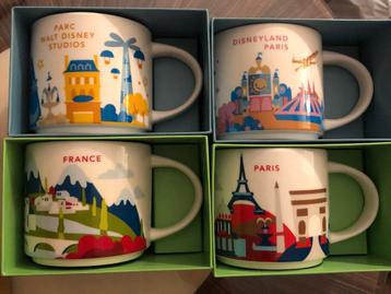 Disneyland Parijs Starbucks You Are Here mokken beschikbaar voor biedingen