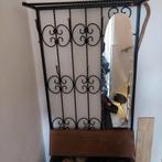 Antieke kapstok hoog 170 breed 8o diep 35, Ophalen of Verzenden, Zo goed als nieuw, Vrijstaande haard