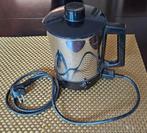Daalderop Elektrische Waterkoker met Tijdschakelaar, 1 tot 2 liter, Ophalen, Gebruikt, Rvs
