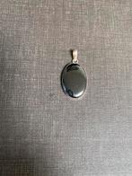 Hanger zilver met hematiet, Ophalen of Verzenden, Zilver, Overige voorstellingen