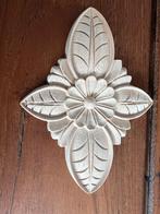 Bloem houtsnijwerk ornament applique console 15 cm, Huis en Inrichting, Verburgt Vintage, Nieuw, Ophalen of Verzenden, https://verburgtvintage.nl/#contact