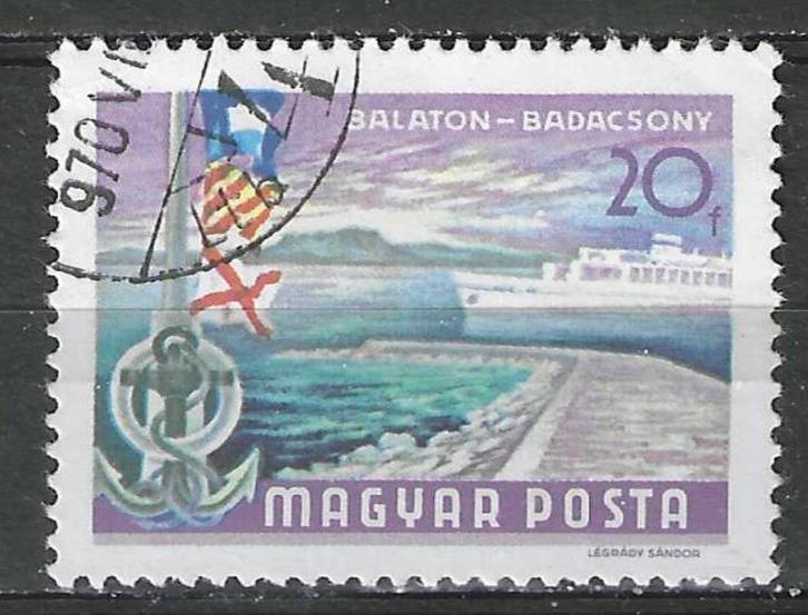 Hongarije 1968/1969 - Yvert 1987 - Badacsony - 20 fi. (ST), Postzegels en Munten, Postzegels | Europa | Hongarije, Verzenden