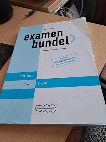 Examenbundel Havo Engels 2021/2022 beschikbaar voor biedingen