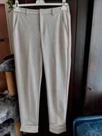 Zand kleurige pantalon met omslag z.g.a.n, Beige, Ophalen of Verzenden, Zo goed als nieuw, Maat 36 (S)