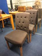 2 eetkamerstoelen voor €5-, Ophalen, Gebruikt, Twee, .