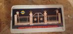 VINTAGE 1999 LEMAX "LIGHTED VICTORIAN GATED FENCE" SET OF 5, Diversen, Kerst, Ophalen of Verzenden, Zo goed als nieuw