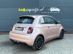 Fiat 500 e 3+1 La Prima 42 kWh *extra deur *panorama *leder, Auto's, Lichtsensor, Gebruikt, Beige, Overige kleuren