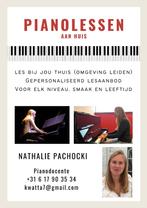 Pianoles bij jou thuis, Ophalen of Verzenden, Zwart