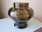 Art deco vaas - Verrerie Doyen fumi - optisch getrokken, Verzenden
