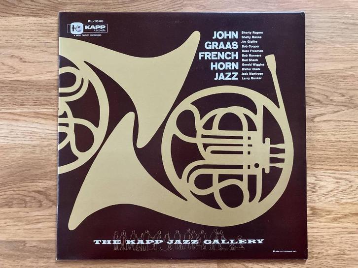 John Graas / French Horn Jazz, Cd's en Dvd's, Vinyl | Jazz en Blues, Zo goed als nieuw, Jazz, 1980 tot heden, 12 inch, Verzenden
