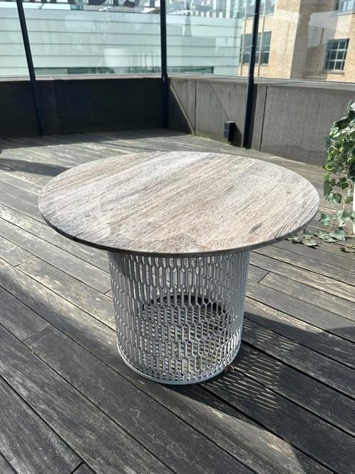 Kettal Mesh Side table - Bijzettafel voor buiten, Tuin en Terras, Tuintafels, Gebruikt, Rond, Ophalen