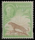 NYASSALAND 2 - Dieren: zoogdieren (panter), Ophalen of Verzenden, Dier of Natuur, Postfris