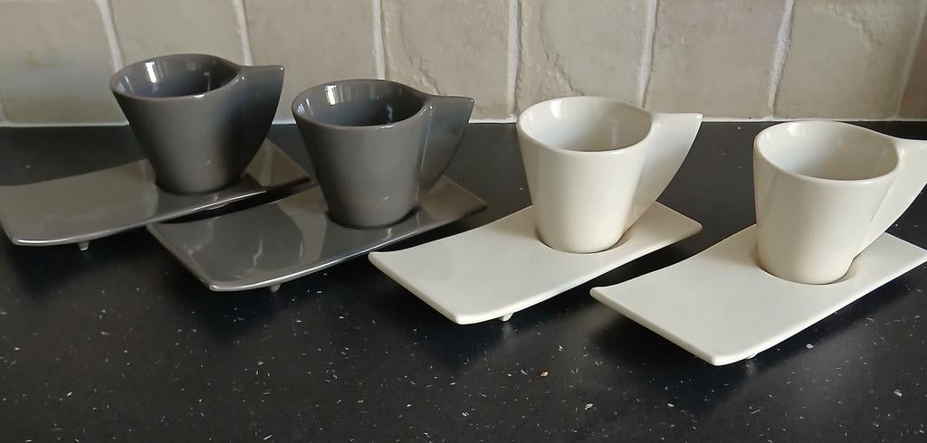 La Redoute kop en schotel Belgie, Huis en Inrichting, Ophalen of Verzenden, Zo goed als nieuw, Overige stijlen, Kop(pen) en/of Schotel(s)