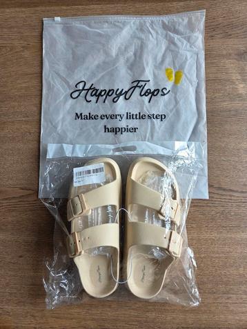 NIEUW! HappyCushers maat 37 Beige HappyFlops Happy Flops €25 beschikbaar voor biedingen