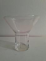 Mooie glazen vaas te koop, Ophalen, Overige kleuren, Minder dan 50 cm, Glas