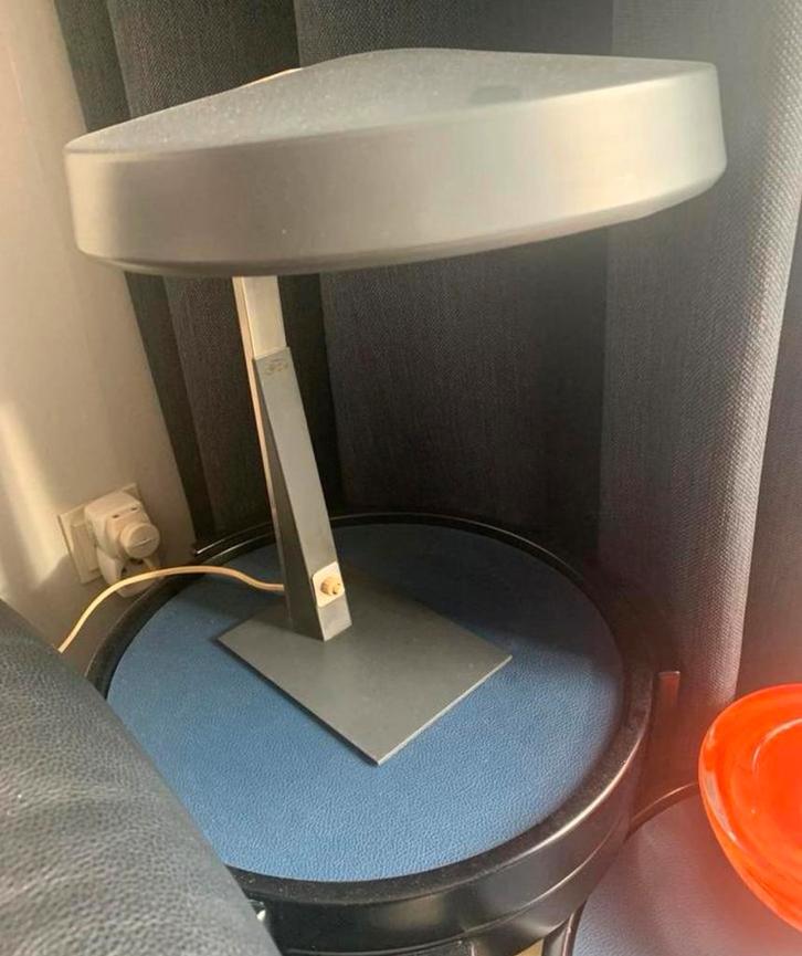 Zeldzame strakke space age 50s lamp, Huis en Inrichting, Lampen | Tafellampen, Minder dan 50 cm, Ophalen of Verzenden