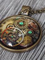vintage Steampunk ketting/hanger, Ophalen of Verzenden, Zo goed als nieuw, Accessoires