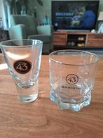2 43 glazen, Huis en Inrichting, Glas of Glazen, Ophalen of Verzenden, Overige stijlen, Glas