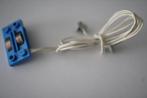 Lego trein 12 volt aansluitkabel blauw spoor, Verzenden, Gebruikt, Losse stenen, Lego