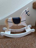 Hobbelpaard deco hout, Antiek en Kunst, Curiosa en Brocante, Ophalen of Verzenden