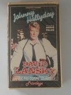 Johnny Hallyday vhs David lansky, Ophalen of Verzenden, Gebruikt, Actie en Avontuur