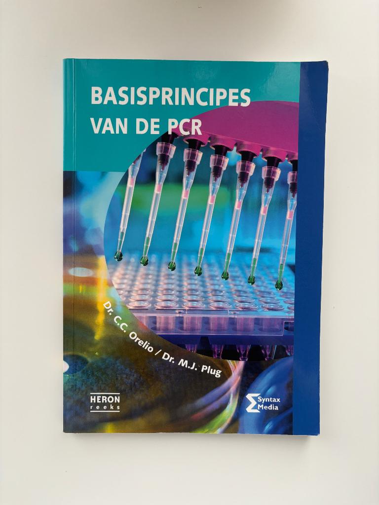 Basisprincipes van de PCR, Boeken, Studieboeken en Cursussen, Diverse auteurs, Zo goed als nieuw, Beta, HBO