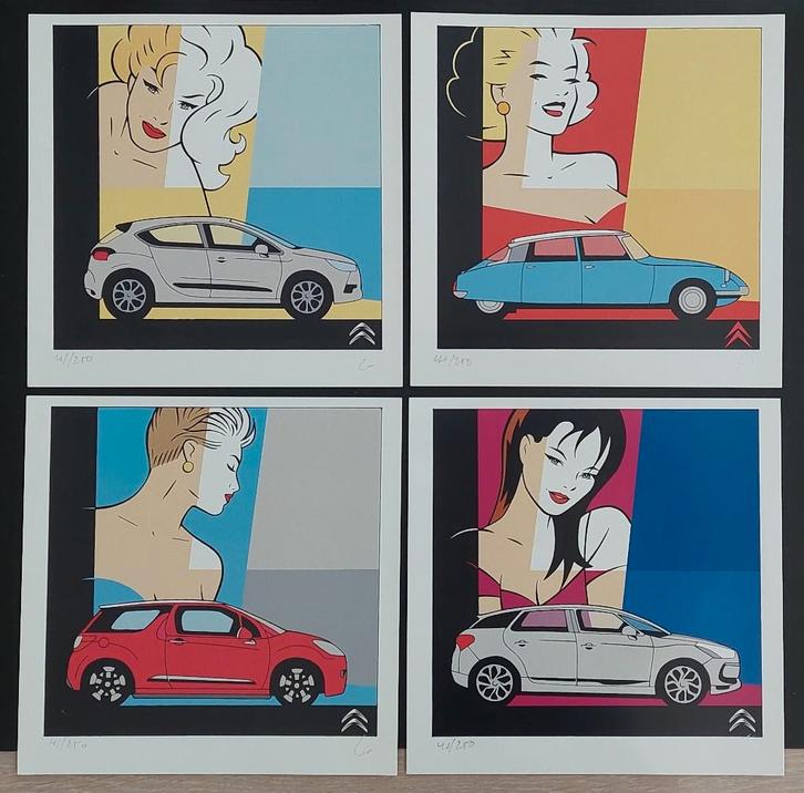 Zeefdruk, Antiek en Kunst, Kunst | Litho's en Zeefdrukken, Ophalen