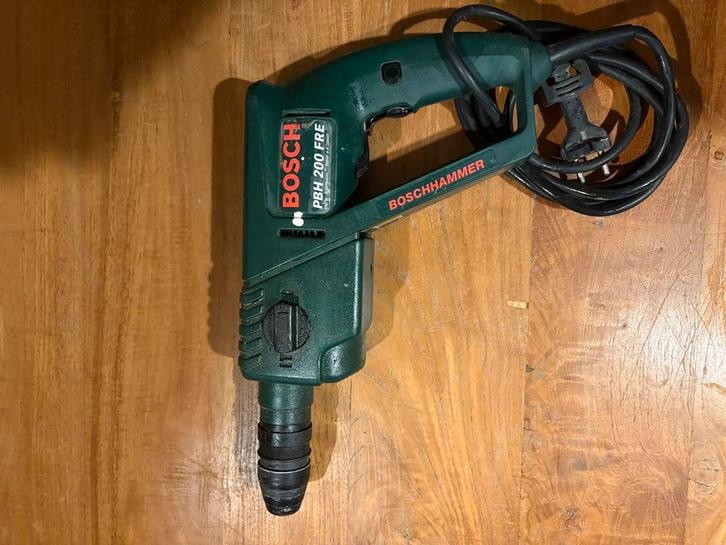 Bosch PBH 200 FRE Boorhamer, Doe-het-zelf en Verbouw, Gereedschap | Boormachines, Gebruikt, Boor- en/of Breekhamer, 400 tot 600 watt