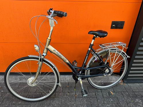 Klusfiets (met oa defecte trapas), Fietsen en Brommers, Fietsen | Dames | Moederfietsen, Gebruikt, Batavus, 53 tot 56 cm, Versnellingen