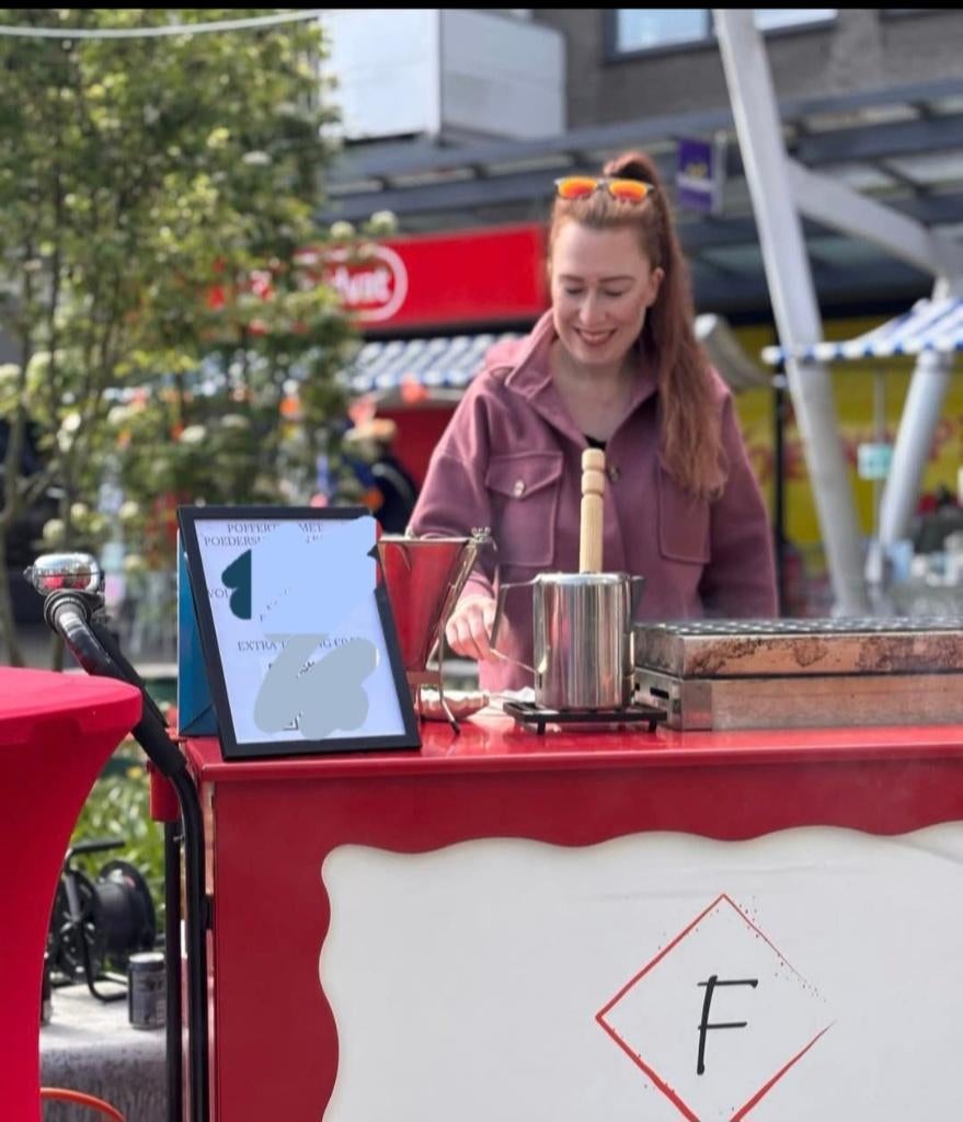 Poffertjes bakfiets op locatie, Ophalen of Verzenden, Nieuw, Verjaardag