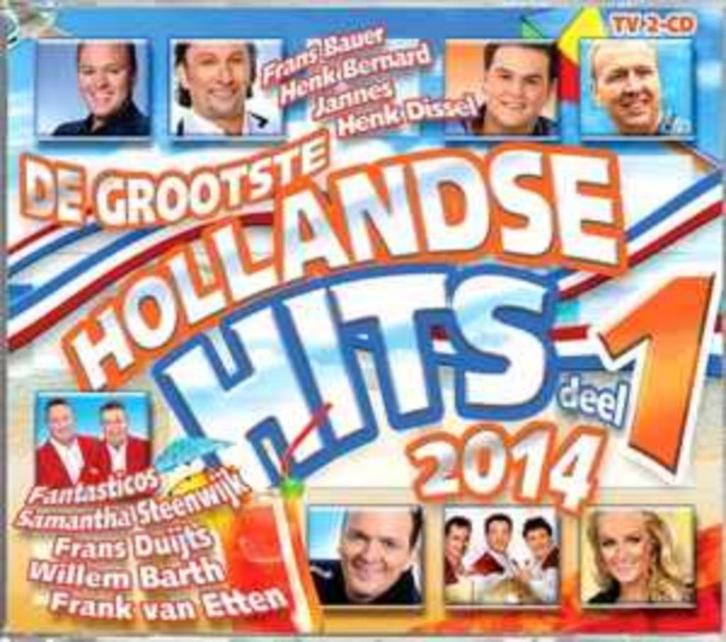 De Grootste Hollandse Hits - Deel 1  Originele Dubbel CD, Cd's en Dvd's, Cd's | Nederlandstalig, Nieuw in verpakking, Levenslied of Smartlap