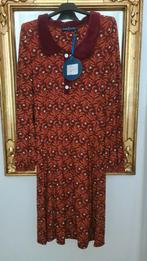 Nieuwe jurk dress 34 XS Bakery Ladies rood oranje velours, Bakery ladies, Nieuw, Ophalen of Verzenden, Maat 34 (XS) of kleiner