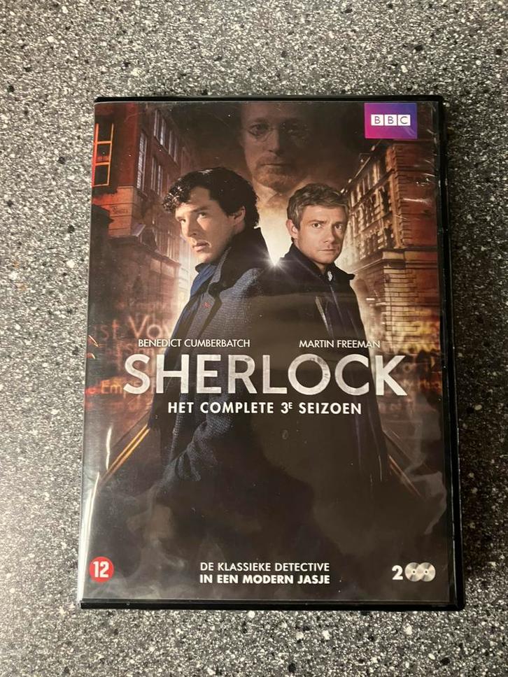 Sherlock - Seizoen 3 (2-Disc), Cd's en Dvd's, Dvd's | Tv en Series, Vanaf 12 jaar, Ophalen of Verzenden
