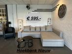 Hoekbanken, bankstellen, mangohout in de opruiming!, Ophalen of Verzenden, Zo goed als nieuw