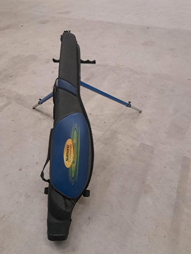 Hengeltas SHIMANO, Watersport en Boten, Hengelsport | Algemeen, Zo goed als nieuw, Ophalen of Verzenden