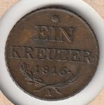 Oostenrijk, 1 kreuzer 1816 A, Ophalen of Verzenden, Oostenrijk, Losse munt