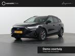 Ford Focus Wagon 1.0 EcoBoost Hybrid ST Line X, Auto's, Ford, Adaptive Cruise Control, Zwart, Origineel Nederlands, Handgeschakeld