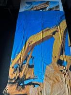 Dekbedovertrek graafmachine 145 x 125 cm zgan (N754), Overige kleuren, Dekbedovertrek, Ophalen of Verzenden, Zo goed als nieuw