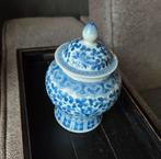 Potje met deksel Delfts blauw, Antiek en Kunst, Ophalen of Verzenden