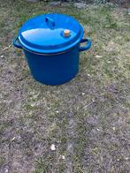 blauwe emaille pan / weckketel, Ophalen