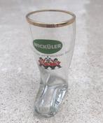 Kleine laars Wickuler Bier bierglas, Ophalen of Verzenden, Zo goed als nieuw, Glas of Glazen, Overige merken