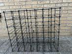 Zwart Metalen Wijnrek - 42 flessen, Ophalen, 50 tot 75 cm, Nieuw, 25 flessen of meer
