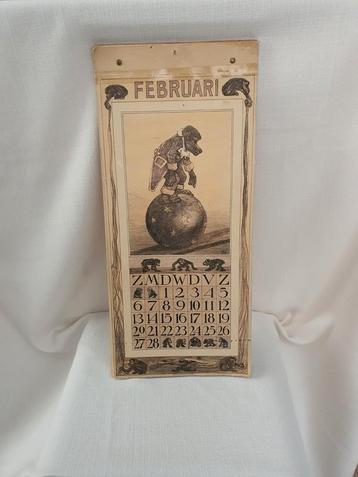 Schitterende kalender, Art Nouveau, Theodoor van Hoytema beschikbaar voor biedingen