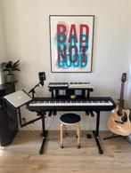 K&M keyboard stand 18810 omega black, Muziek en Instrumenten, Standaards, Ophalen, Zo goed als nieuw