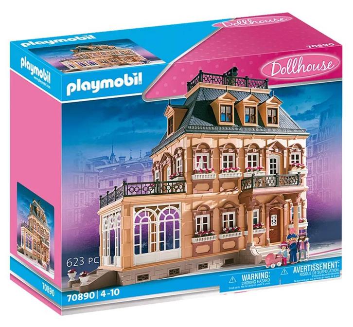 PLAYMOBIL 70890 Dollhouse Nostalgisch Poppenhuis 623 delig, Kinderen en Baby's, Speelgoed | Playmobil, Nieuw, Complete set, Ophalen of Verzenden
